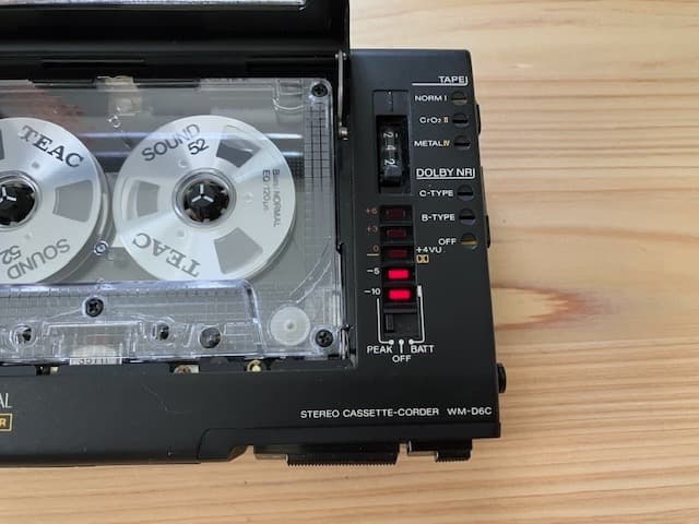 唯斗 整備済高音質動作品 SONY WM-D6C 革カバー ストラップ他