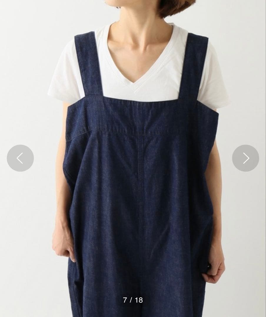 ジャーナルスタンダードラックス デニム サロペット