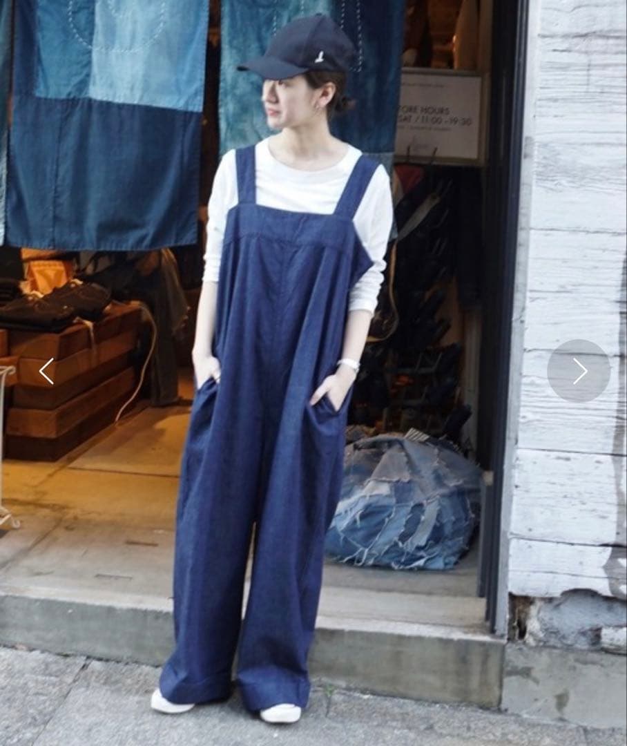 ジャーナルスタンダードラックス デニム サロペット