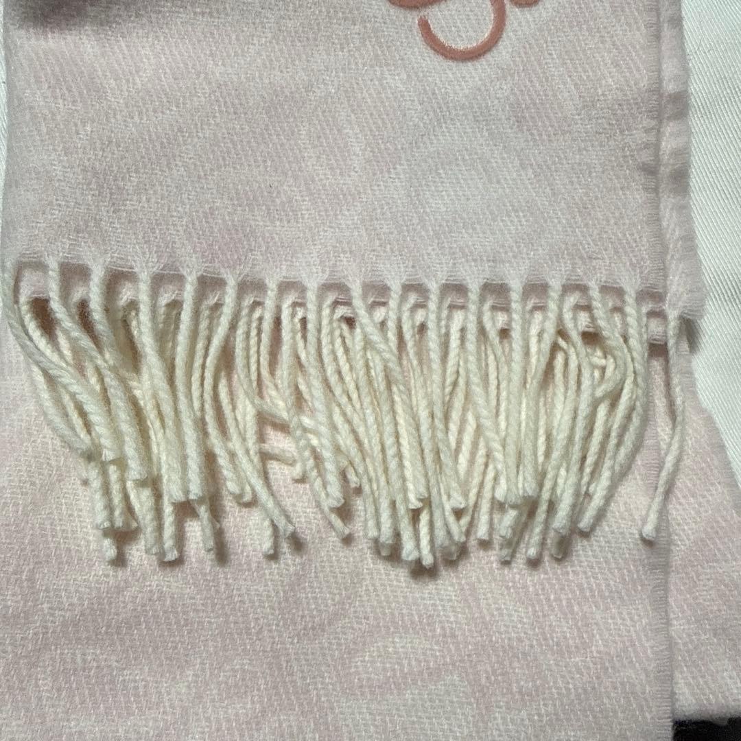 ロエベ　アナグラム スカーフ（ウール&カシミヤ）