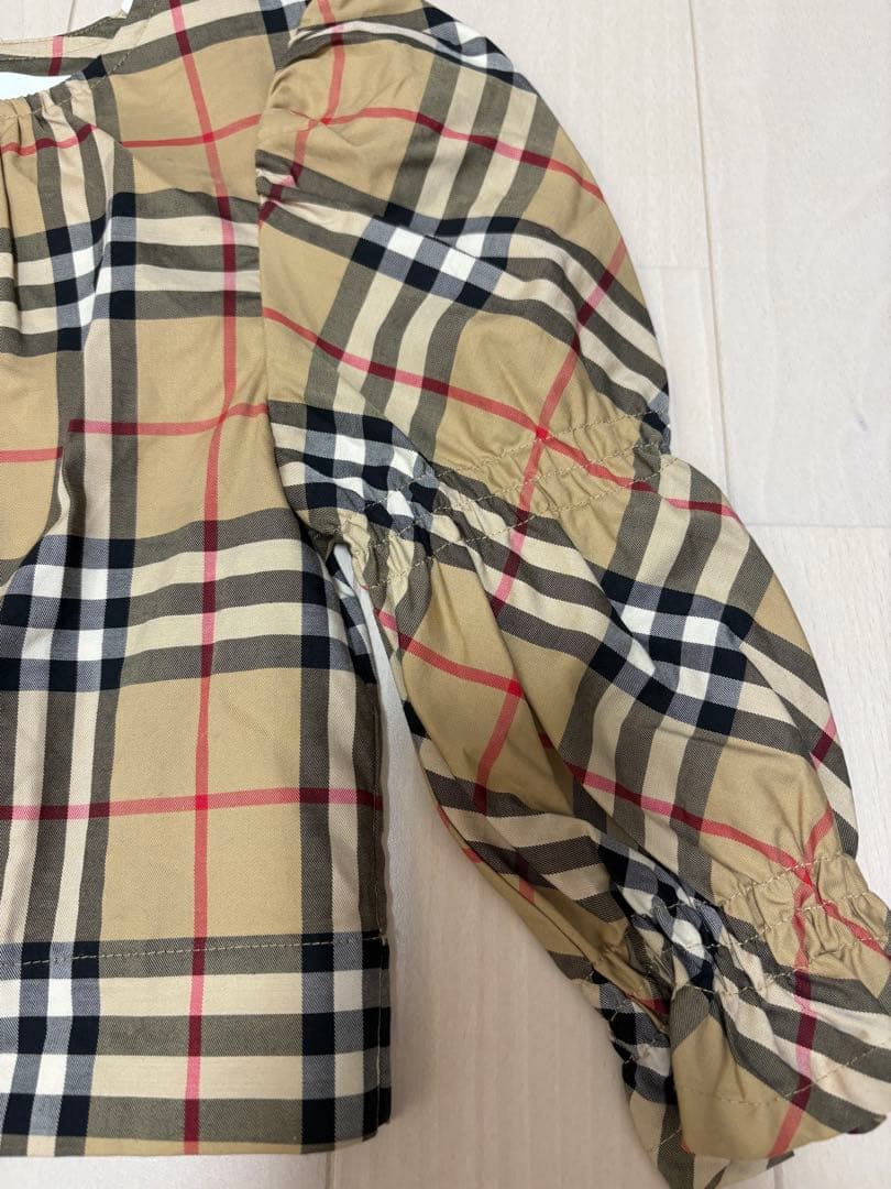 【BURBERRY/バーバリー】長袖 4Y104㎝ ノバチェック発表会食事会