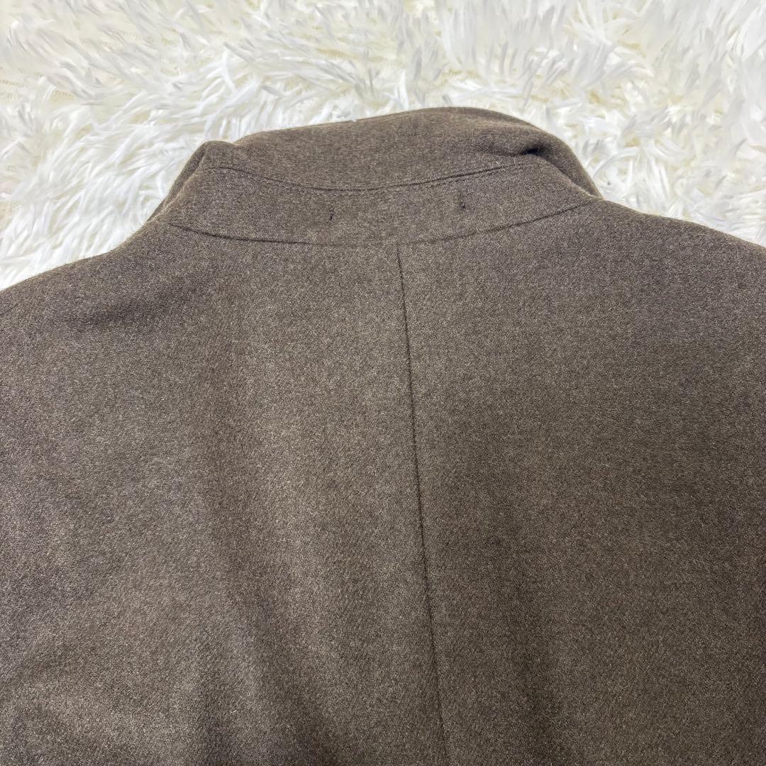 コムデギャルソン　短丈　テーラードジャケット　ダブル　カーキ　M 日本製