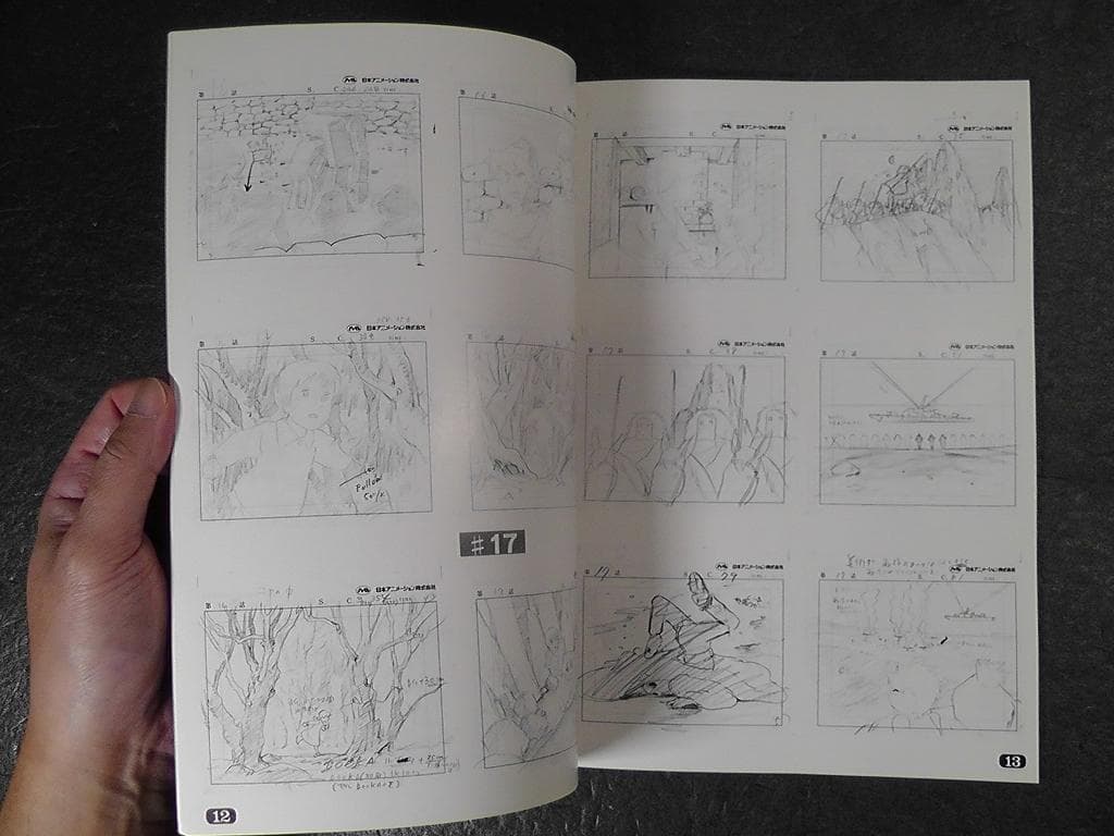 未来少年コナン 資料レイアウト集 ★昭和55年 1980年 発行/ レイアウト
