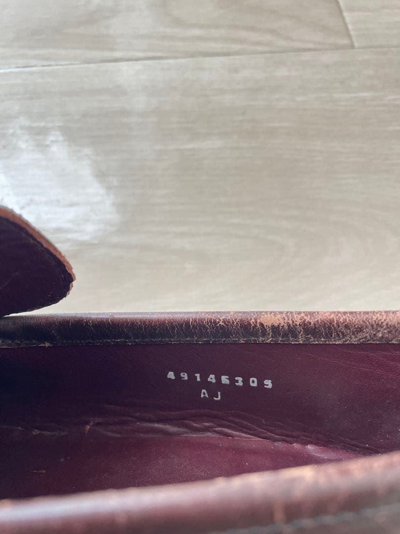 名作FLORSHEIM COBRA VAMP 8.5 ブラウン