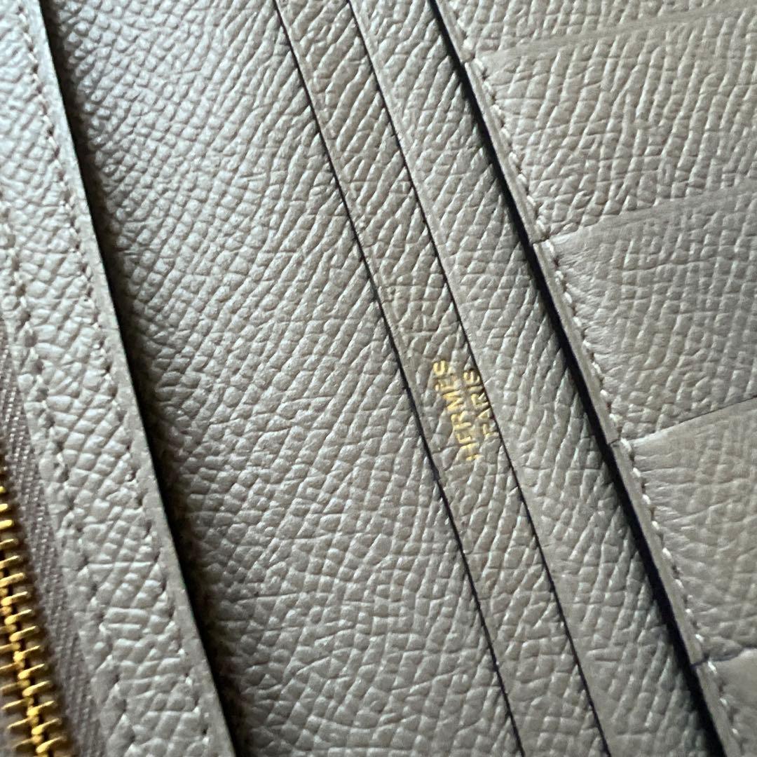 HERMES べアン　長財布　美品