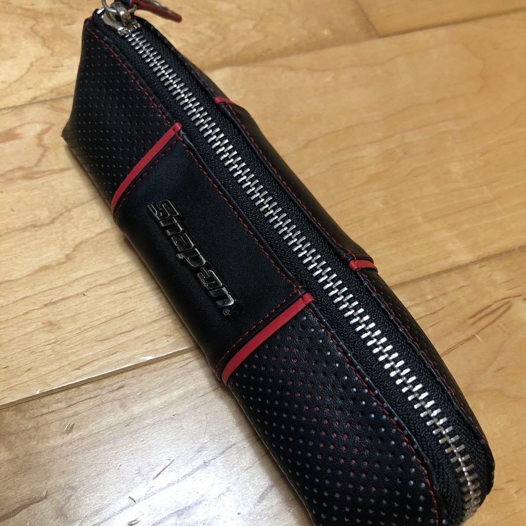 スナップオン　レザー　ペンケース　筆箱　未使用　限定　レア