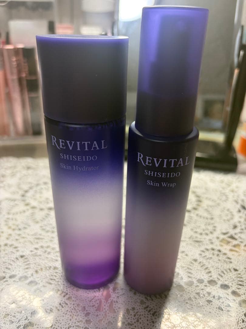 リバイタル 資生堂 スキンハイドレーター スキンラップ 本体 セット
