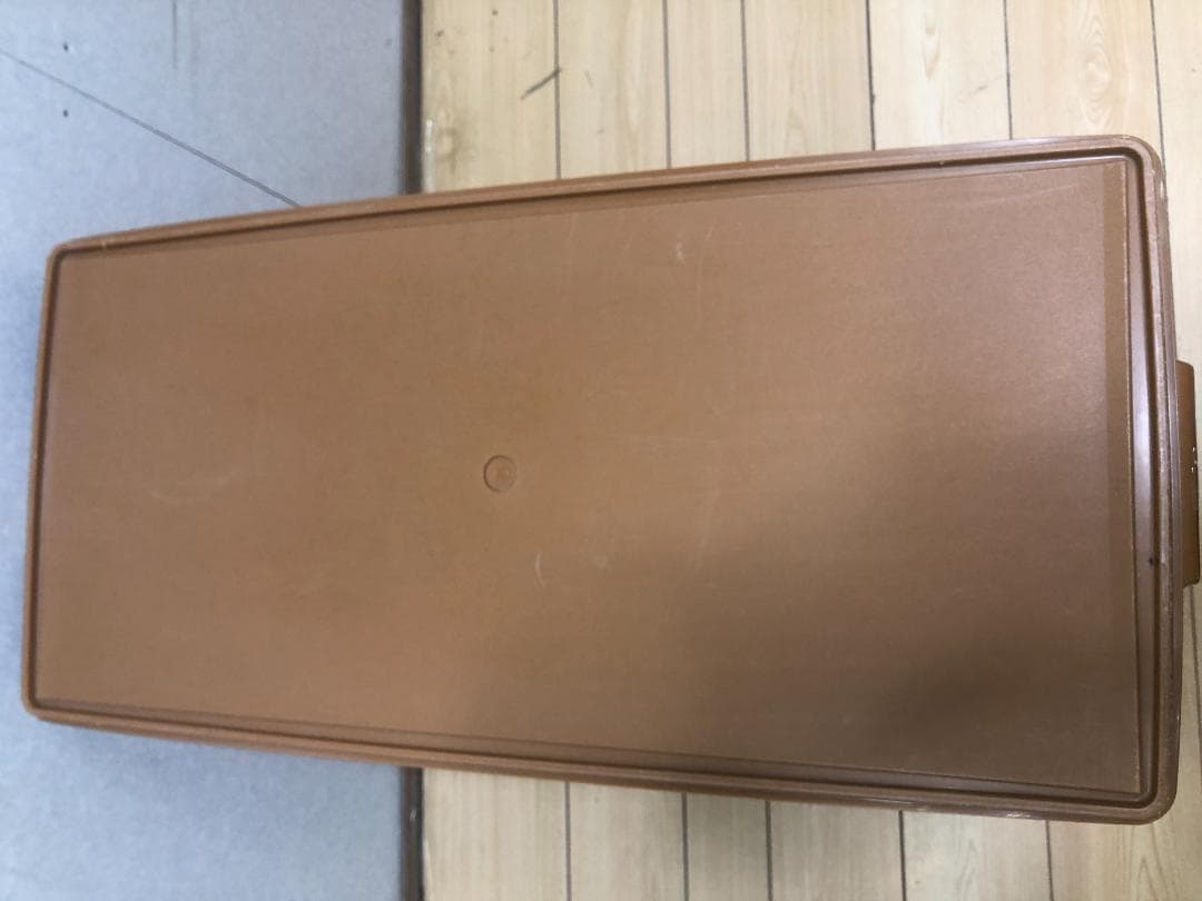 TUPPERWARE タッパーウェア　スーパーケース　ブラウン　75027-2-