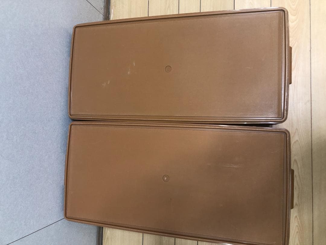 TUPPERWARE タッパーウェア　スーパーケース　ブラウン　75027-2-