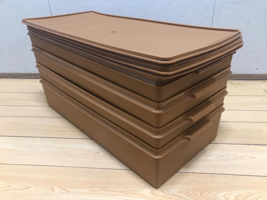 TUPPERWARE タッパーウェア　スーパーケース　ブラウン　75027-2-
