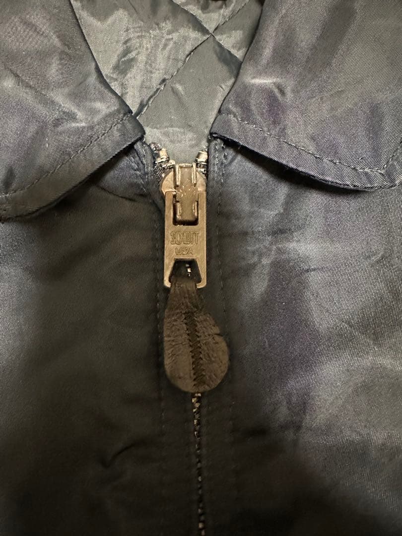 90s Schott ネイビー フライトジャケット TYPE CWU-R