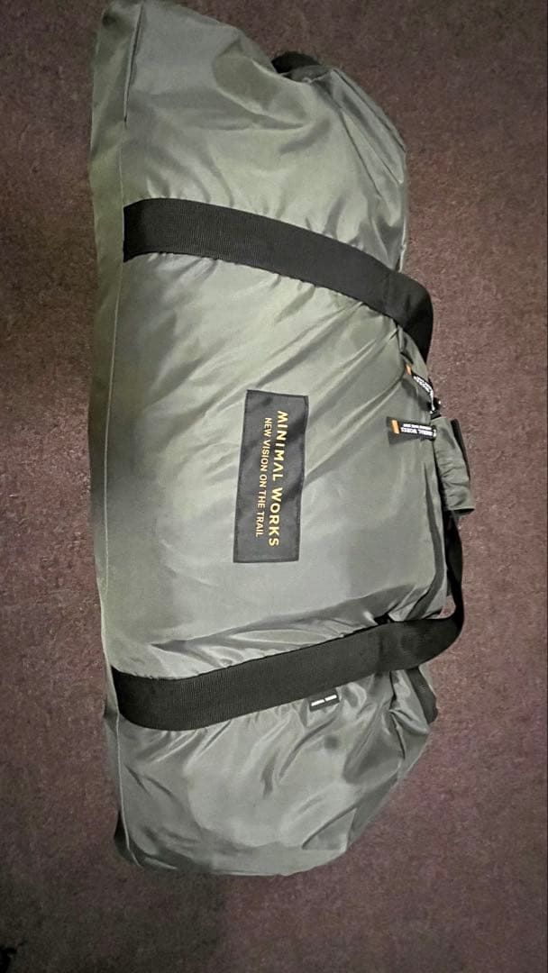 最終値下げ　MINIMAL WORKS シェルターGH チャコール　超美品