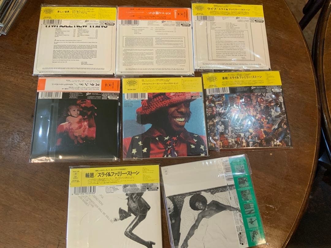 スライ＆ファミリー・ストーン　紙ジャケット　8枚セット