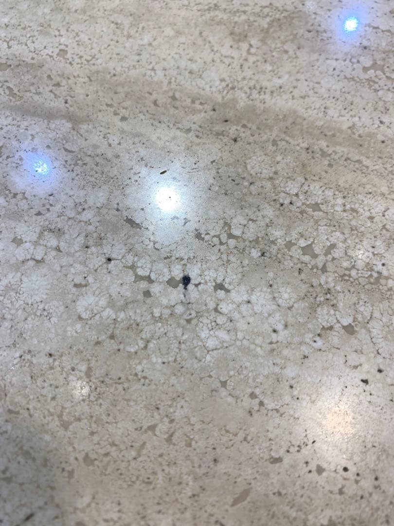 【直接取引限定】トラバーチン　天板　テーブルトップ　大理石　ベージュ