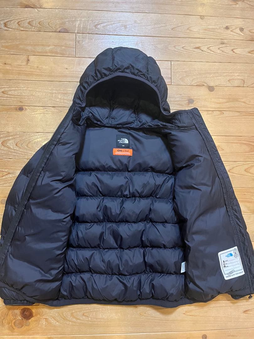 が*る様 THE NORTH FACE キッズ ダウンジャケット 黒　サイズ14