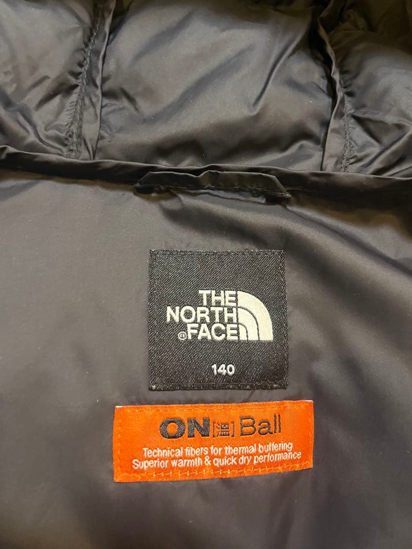 が*る様 THE NORTH FACE キッズ ダウンジャケット 黒　サイズ14