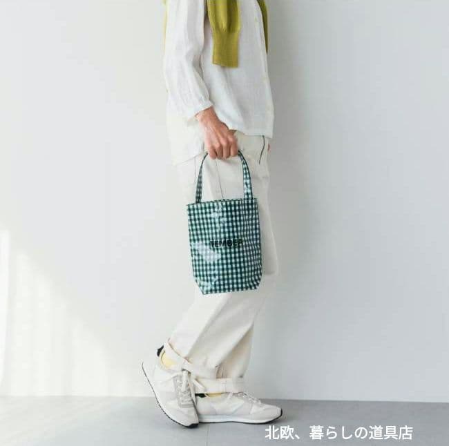 テンベア　BAGUETTE TOTE MINI　グリーン