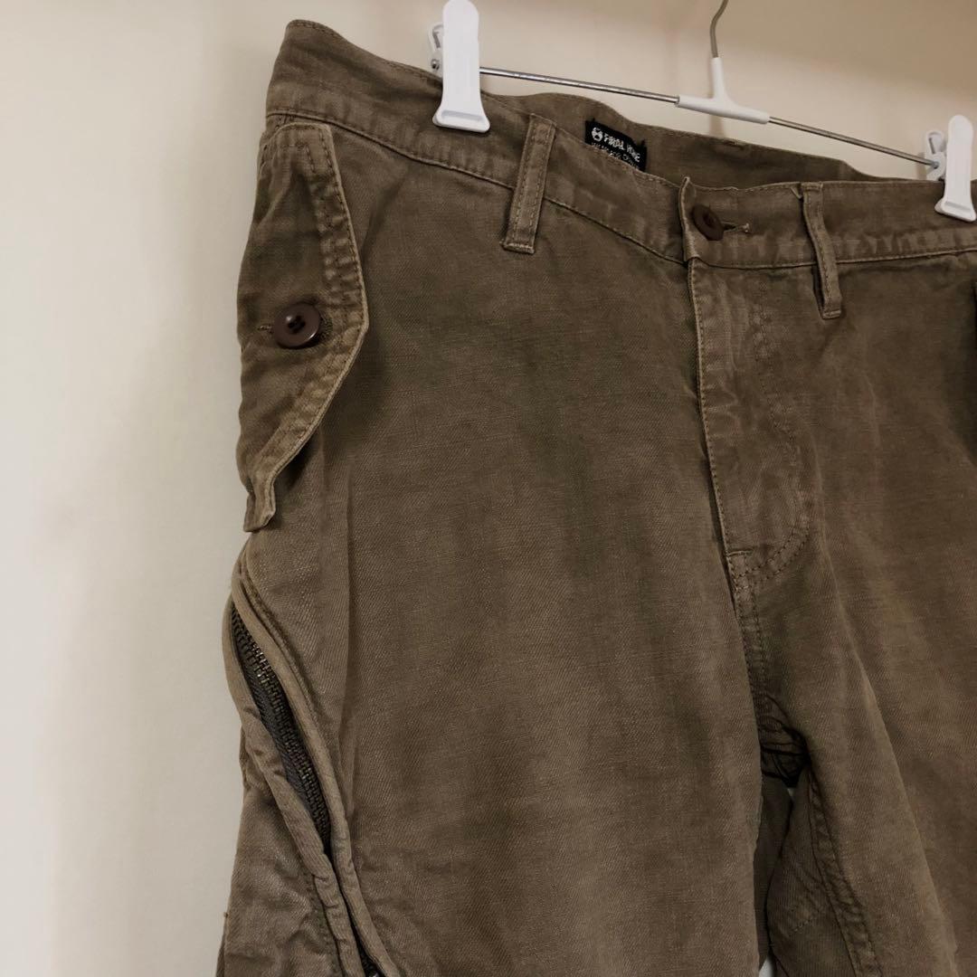 FINAL  カーゴパンツ Sサイズ ベージュ カーキ