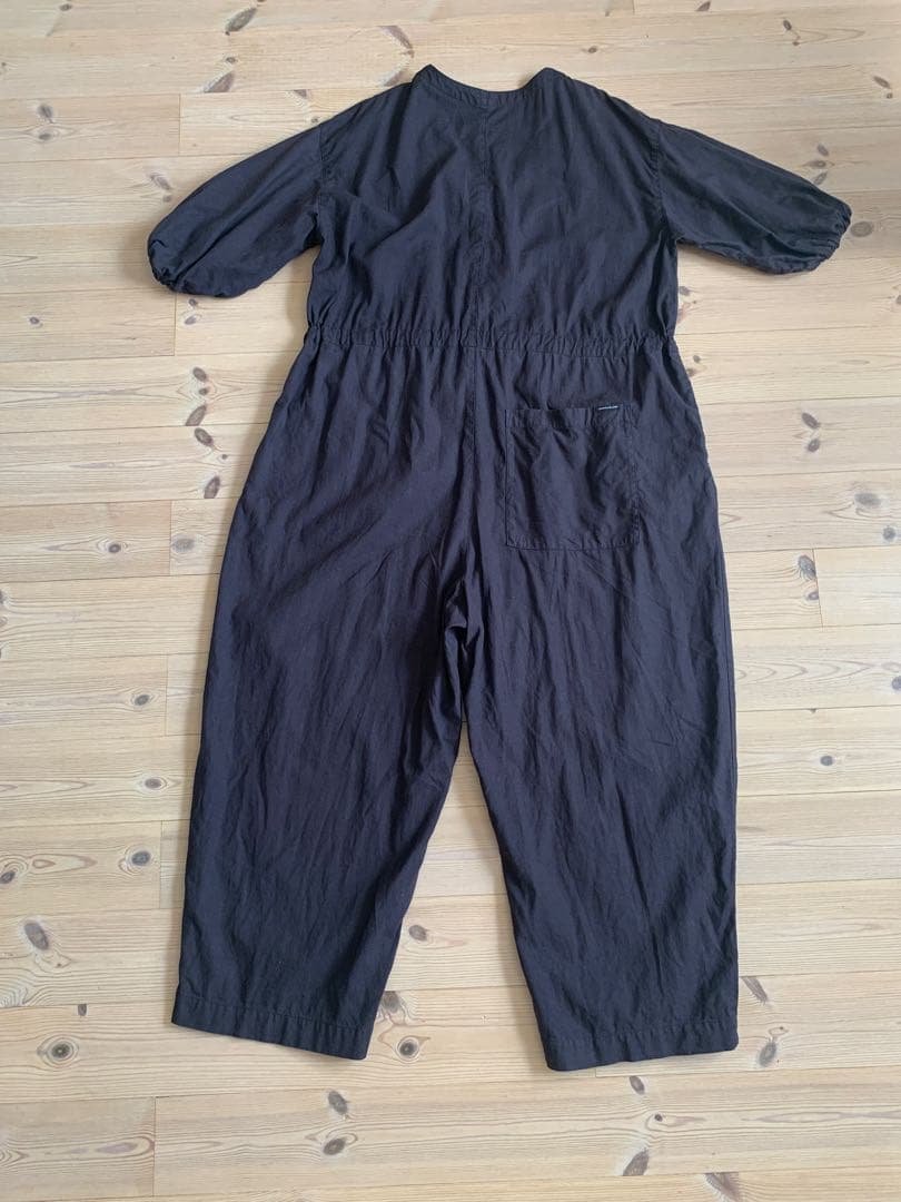 nest Robeネストローブ upcycleLinoバルーンスリーブサロペット