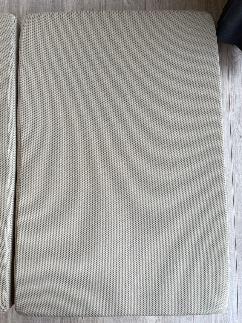 マニフレックス マットレス メッシュ ウィング シングル 三つ折り ミッドグレー