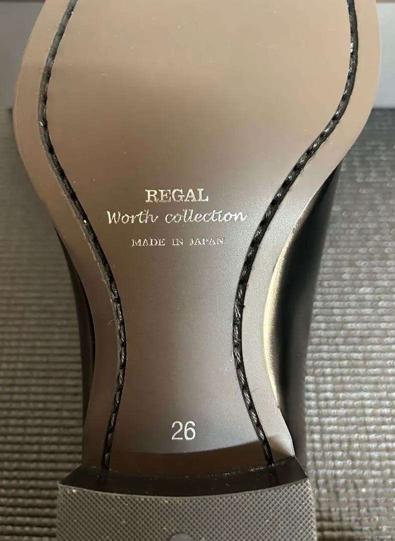新品 REGAL リーガル 911R ストレートチップ ブラック26cm 革靴