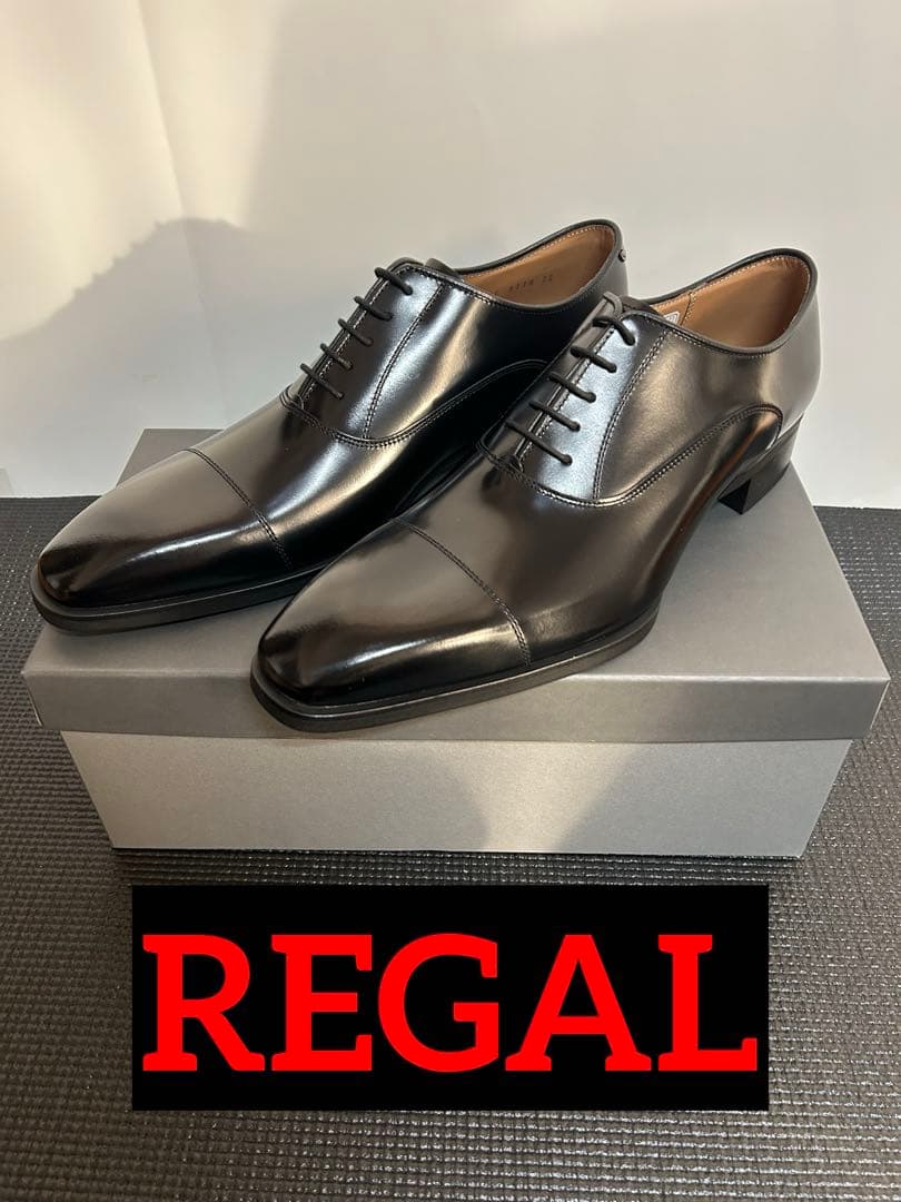 新品 REGAL リーガル 911R ストレートチップ ブラック26cm 革靴