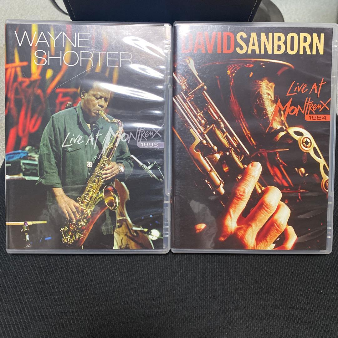 DVD ウェイン・ショーター　デビッド・サンボーン 計２点セット