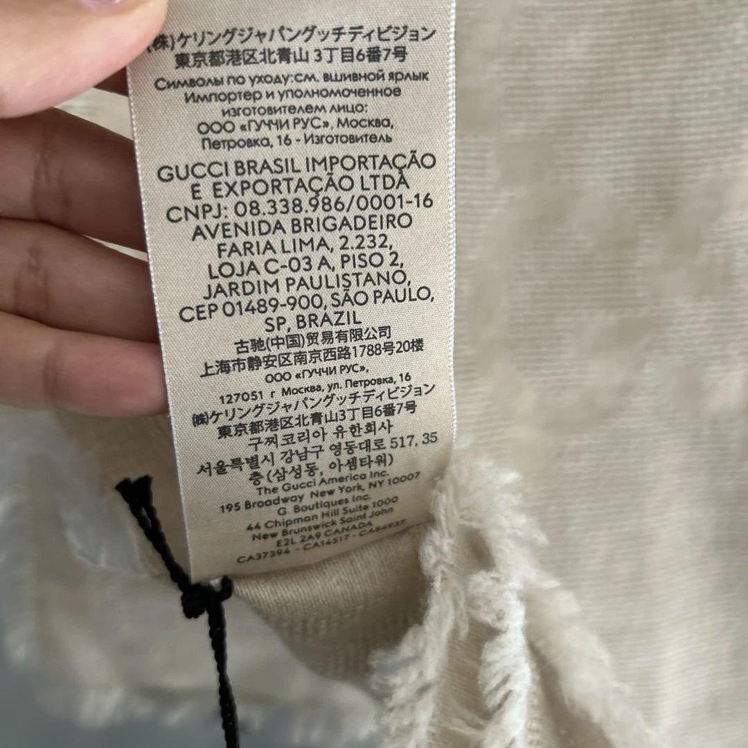 【GUCCI】大判ストール　未使用