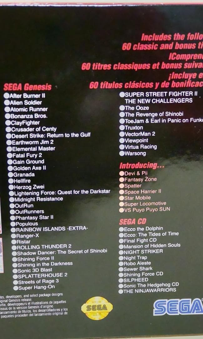 [未使用] SEGA Genesis mini 2 セガ ジェネシスミニ2