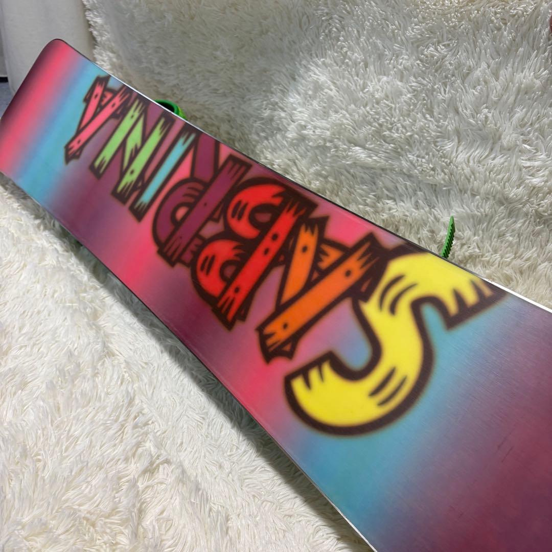 SABRINA× burton バインディング付　スノーボードセット　142