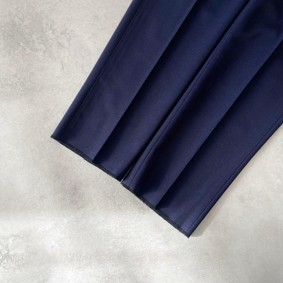 未使用 igarashi trousers スラックス カノニコ ネイビー 46