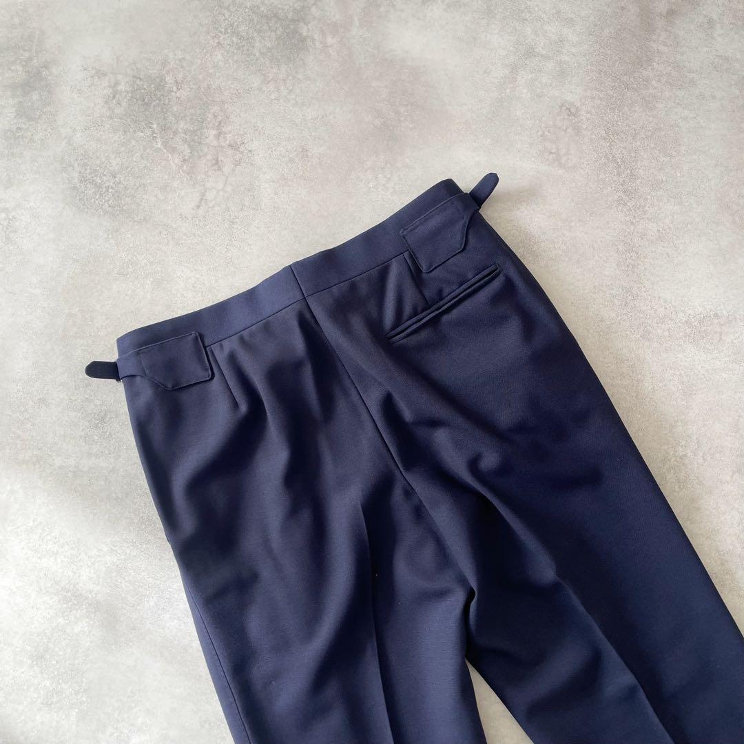 未使用 igarashi trousers スラックス カノニコ ネイビー 46