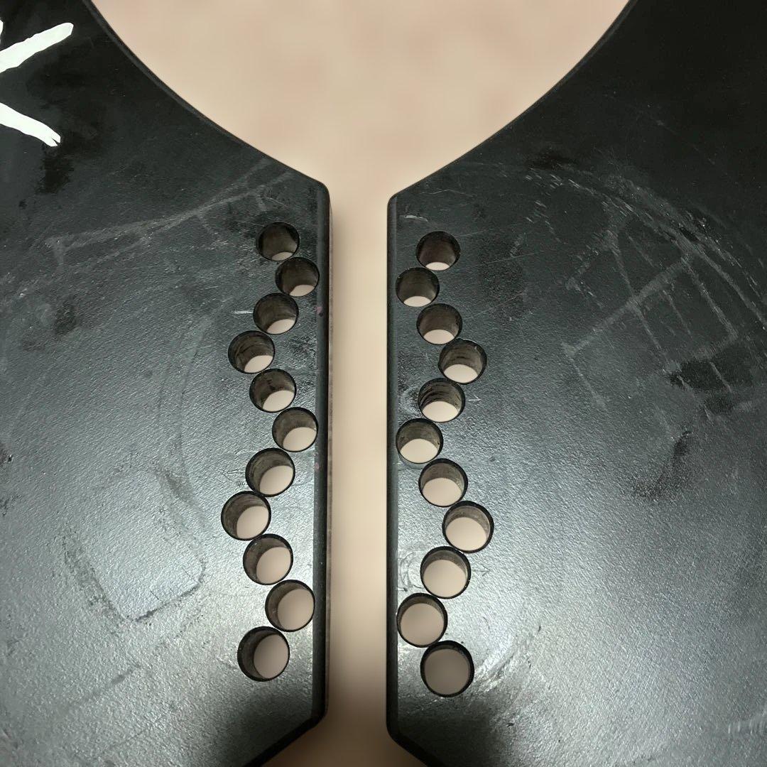 【KESSLER ケスラー】フリースタイル用プレートセット　ボルト付No111