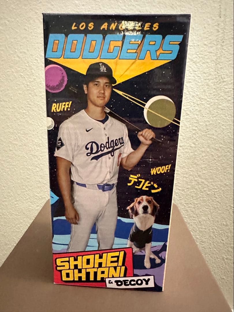 大谷翔平&デコピン　ボブルヘッド