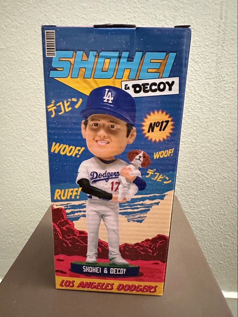 大谷翔平&デコピン　ボブルヘッド