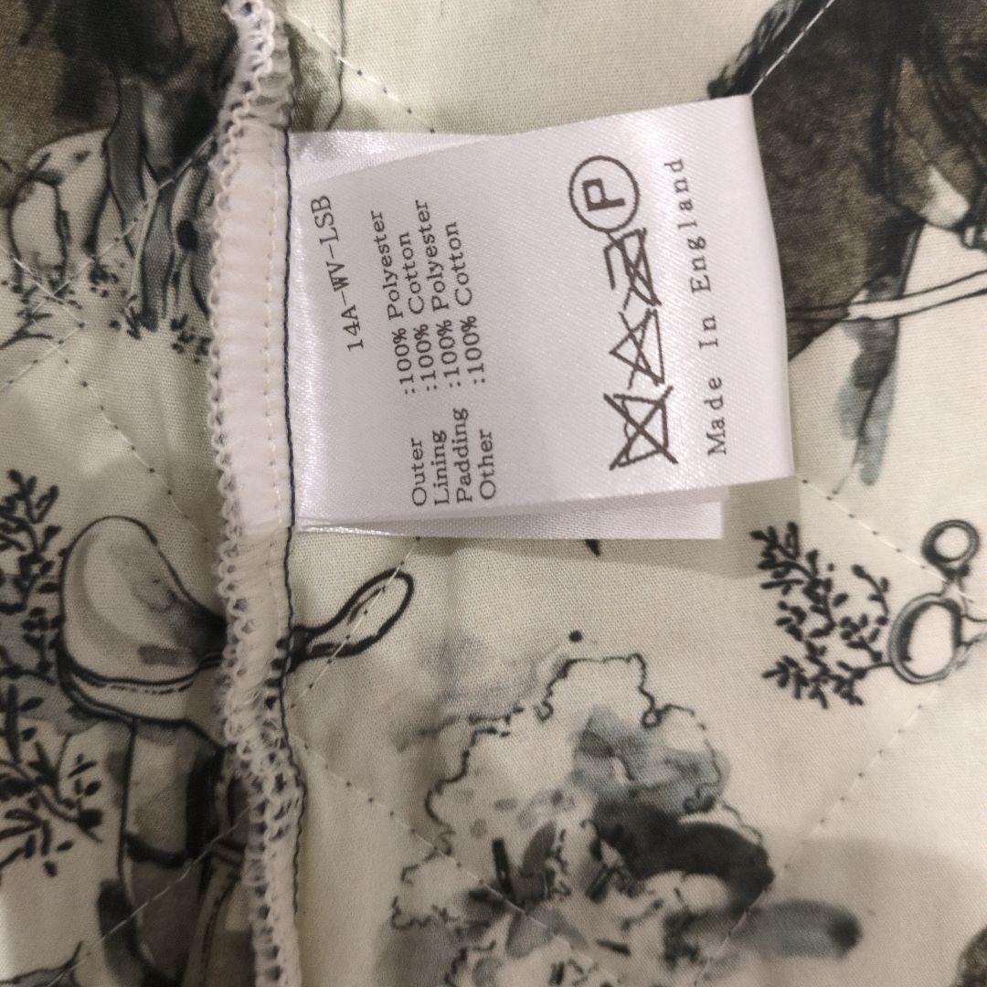 LAVENHAM ネイビー キルティングコート 38