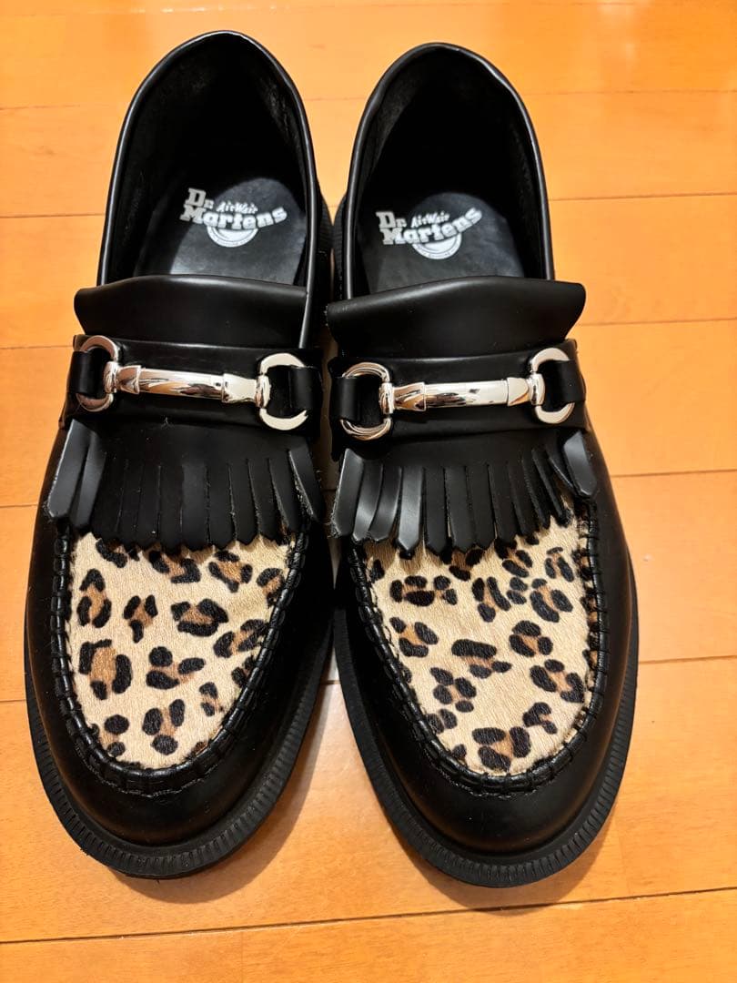 Dr. Martens レオパード柄 ローファー