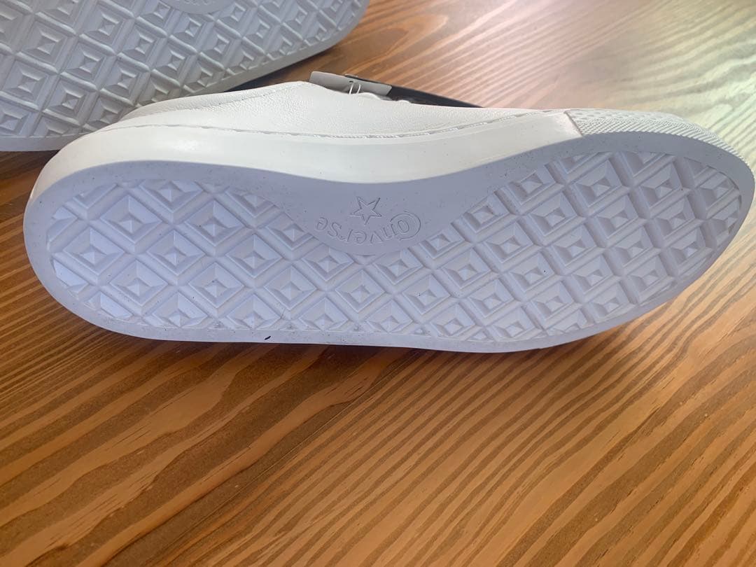 ⭐︎新品未使用⭐︎Converse All Star ホワイトレザースニーカー