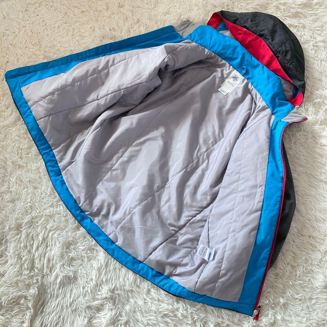 #B10✨DESCENTE✨スキー スノボ ウェア 上下 160 キッズ 雪遊び
