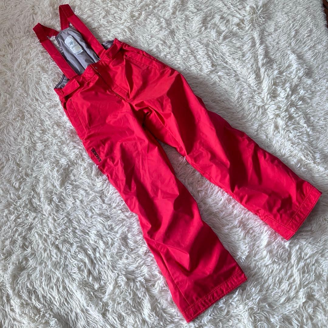 #B10✨DESCENTE✨スキー スノボ ウェア 上下 160 キッズ 雪遊び