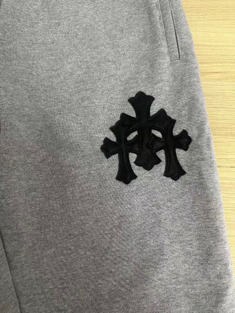 クロムハーツCHROME HEARTSスウェットパンツY NOTクロスパッチ