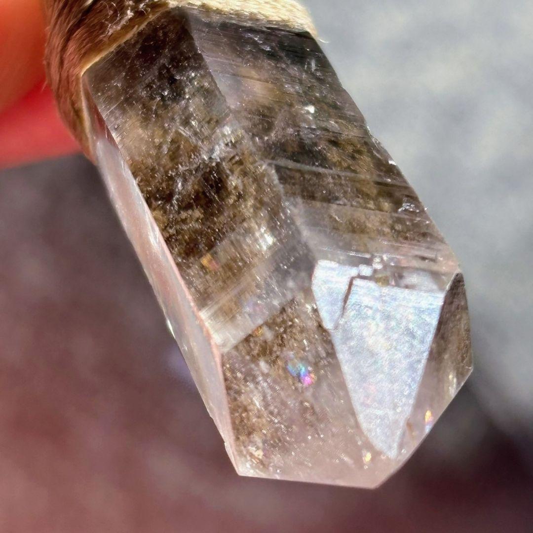 エンジェルレルムレイ✨クリスタルペンダント激レア 高波動石 高透明 虹入ガーデン