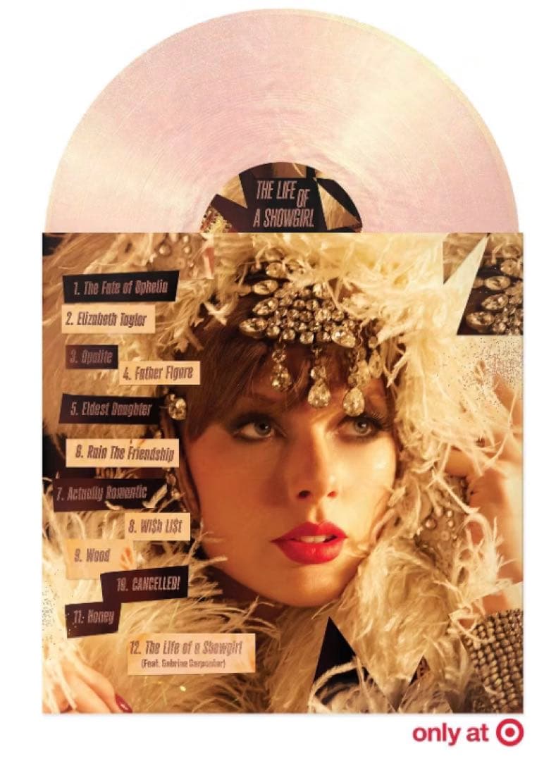 新品 The Life of a Showgirl US 限定レコード