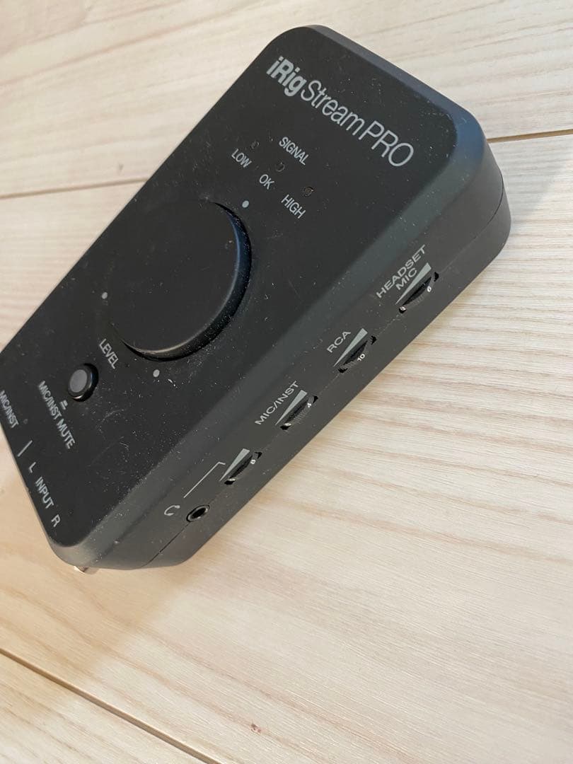 iRig Stream PRO オーディオインターフェイス