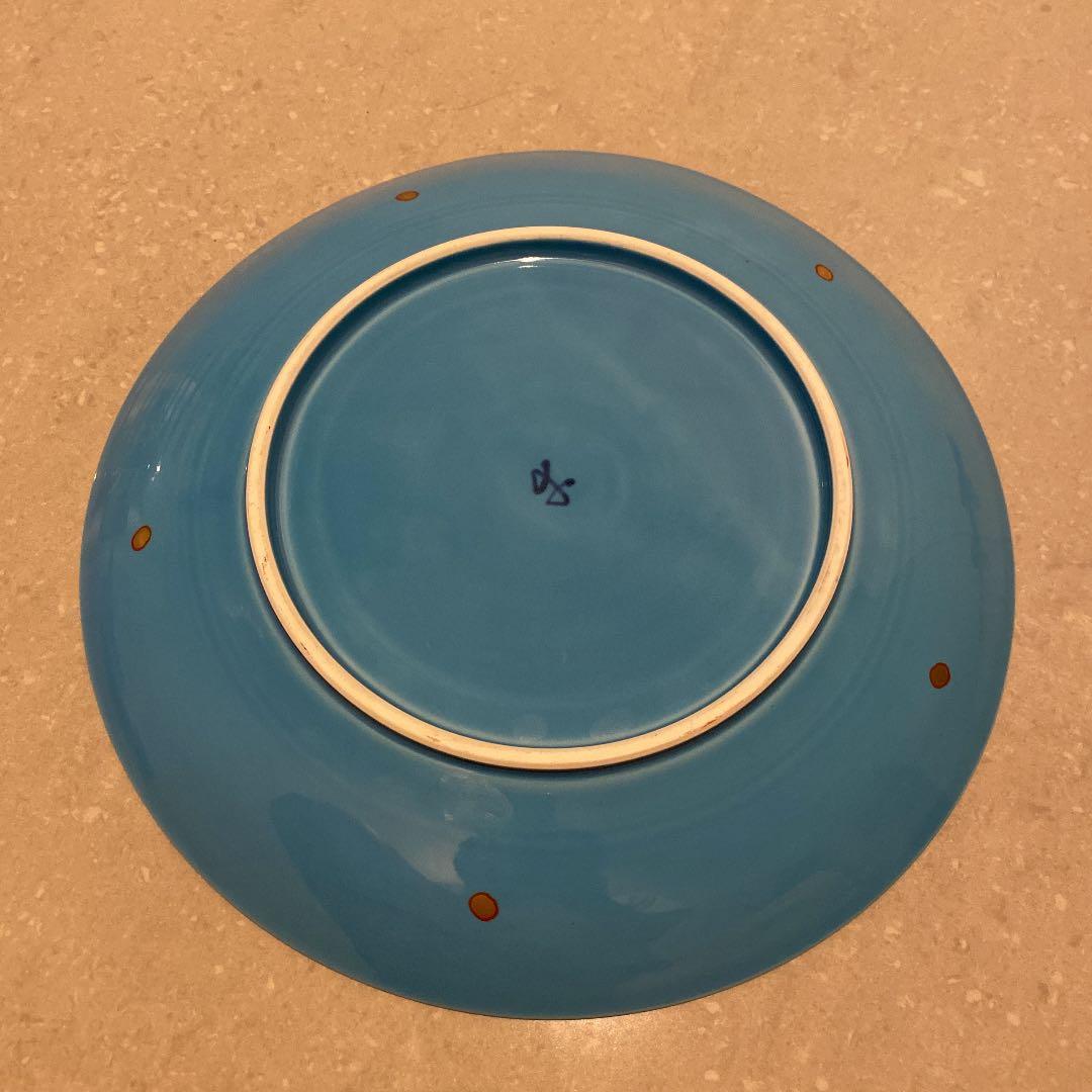 人間国宝 加藤卓男 加藤幸兵衛 幸兵衛窯 青釉魚文皿 【KEIITO】