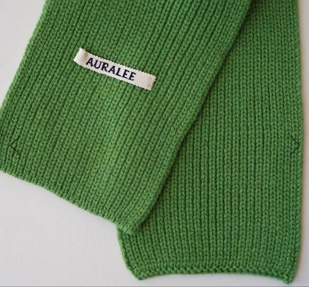 新品 未使用AURALEE LIGHT CASHMERE KNIT STOLE