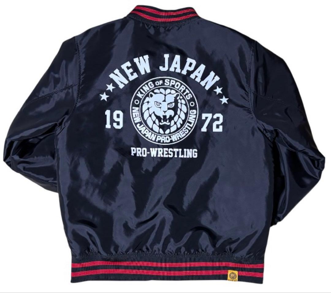 NJPW 1972 新日本プロレス スタジャン 4L 大きいサイズ