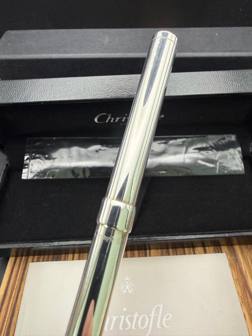 Christofle ボールペン BLASON PM 未使用品 925