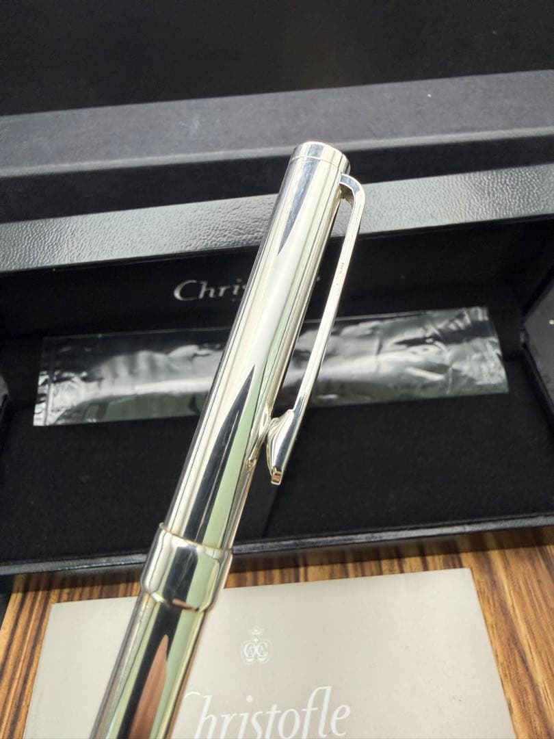 Christofle ボールペン BLASON PM 未使用品 925