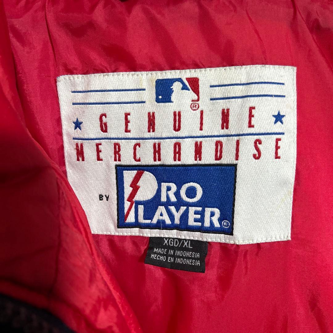 Pro Player インディアンズ ダウンジャケット XGD/XL ネイビー